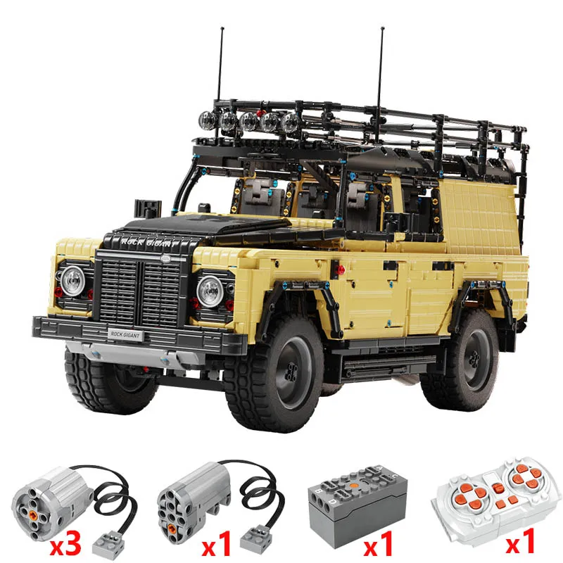 

IN STOCK 3380pcs MOC Remote Control Off -road Car Building Blocks Model Technical Truck Bricks Toys for Boys Birthday Gift Set