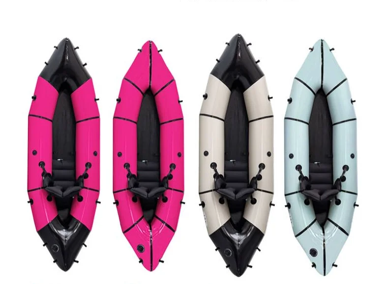 Factory Manufacturing Inflatable Fishing Rowing Boat White Water Sports TPU Ultra Light Life Raft Kit
