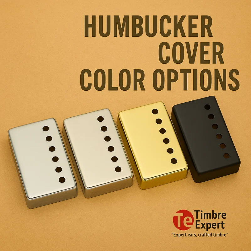 Nickel Silver Alloy Humbucker Pickup (49.2mm/50mm/52mm Pole Spacing)Cover for LP Guitar Bridge and Neck Pickups Frame