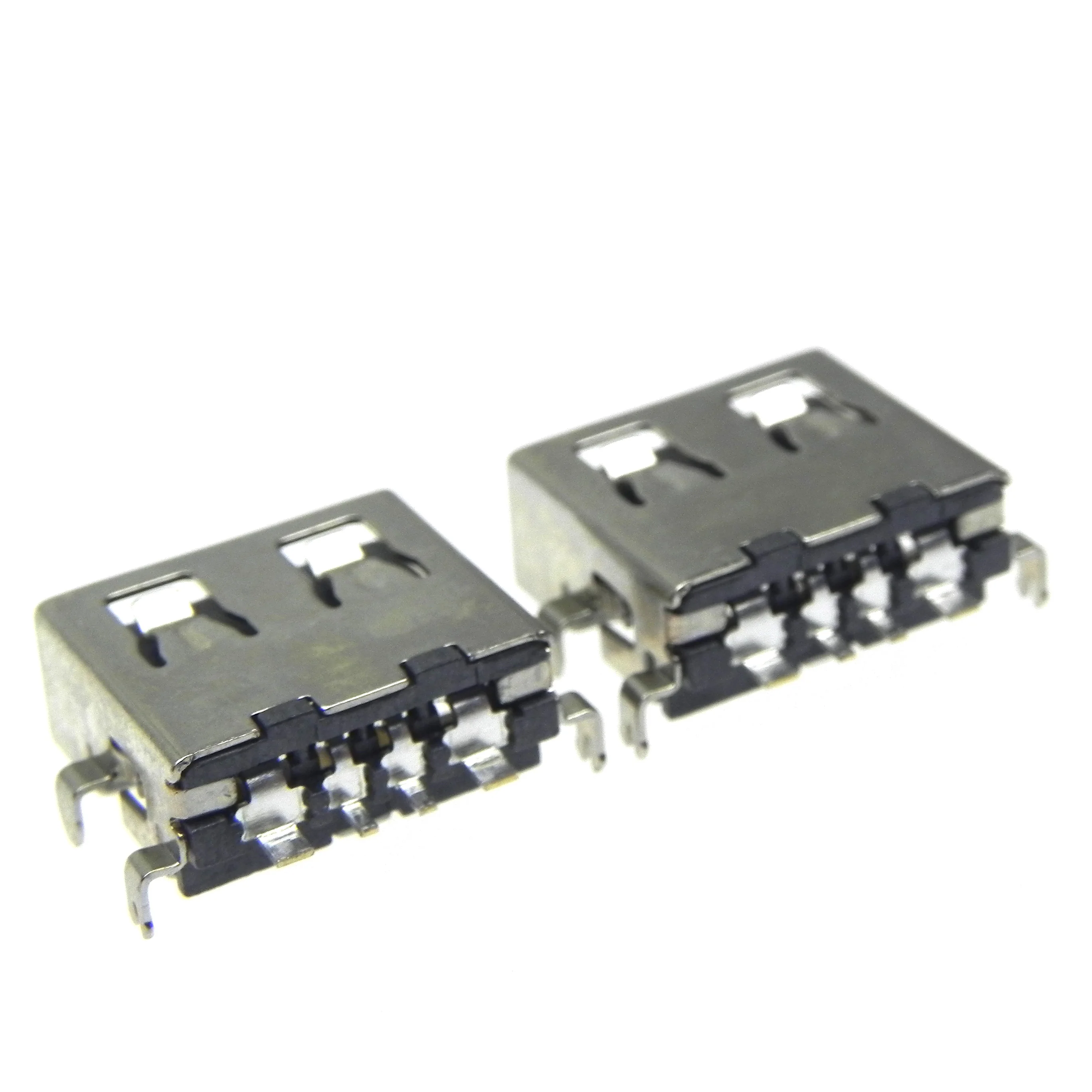 USB 3.0 Type A Male Socket Vertical 4pins Charging Port USB Interface Sides Of the Curved Needle