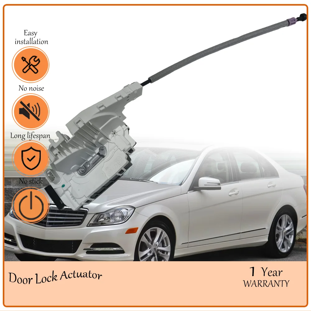 

Corrosion Resistant Front Left Right Door Lock Actuator,Fit with Mercedes C250 C300 E350 GLK350 SL550,oe 2047202735 A2047203035