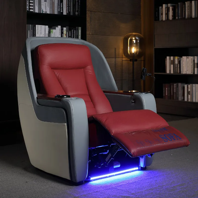 

Электрическое кресло для домашнего кинотеатра, откидной диван, театральное кресло, кожаный диван из микроволокна, кресло, театральная мебель, кресла