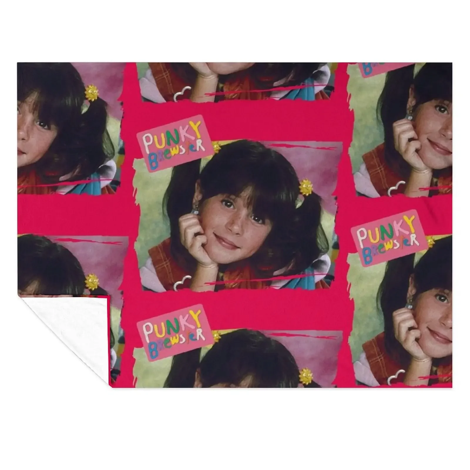 

I love the 80s - Retro Throwback Little Punky Brewster Tribute Throw Blanket Luxury St warm winter Heavy Stuffeds Blankets