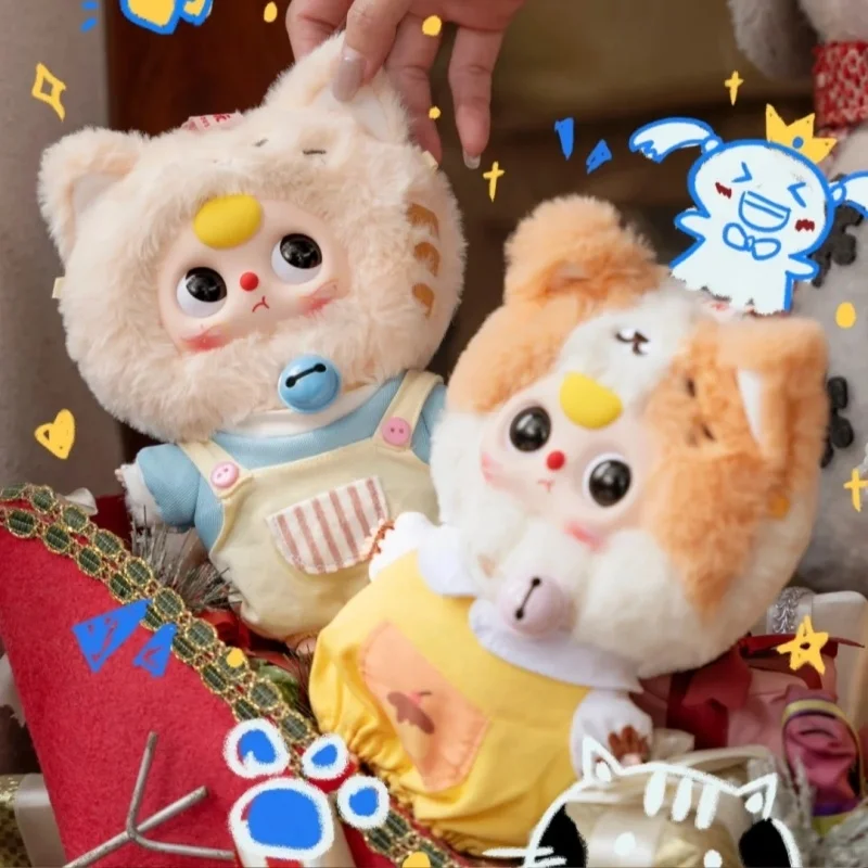 

Genuine Baby Three Kitten Wardrobe Series Blind Box Kawaii Figure Doll Mystery Box Bag Pendant Collection Toy Christmas Gifts
