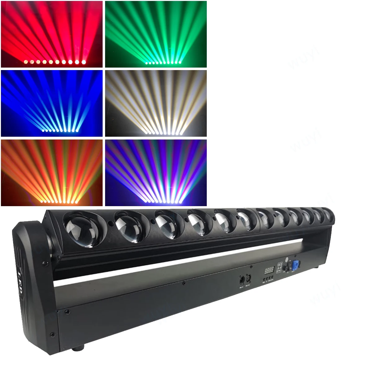 10X40W Beam Light 10*40W Colorful RGBW LED Super Wall Washer Pixel DMX Linear Moving Head Light for Stage Bar Disco KTV Theater