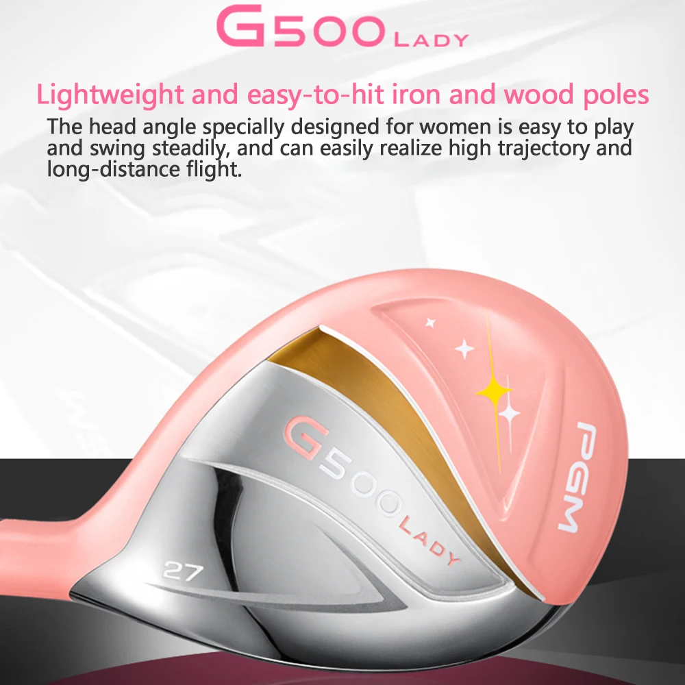 PGM Golfschläger, hochfester, dünnwandiger, geschmiedeter Titan-Golfdriver, niedriger Schwerpunkt, Anti-Spin, Damen-Golfholz für Frauen – Detail 4