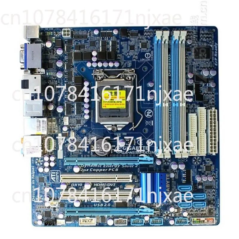 

Для материнской платы Gigabyte GA-H55M-UD2H LGA1156 DDR3 M-ATX, 100% протестировано, ОК