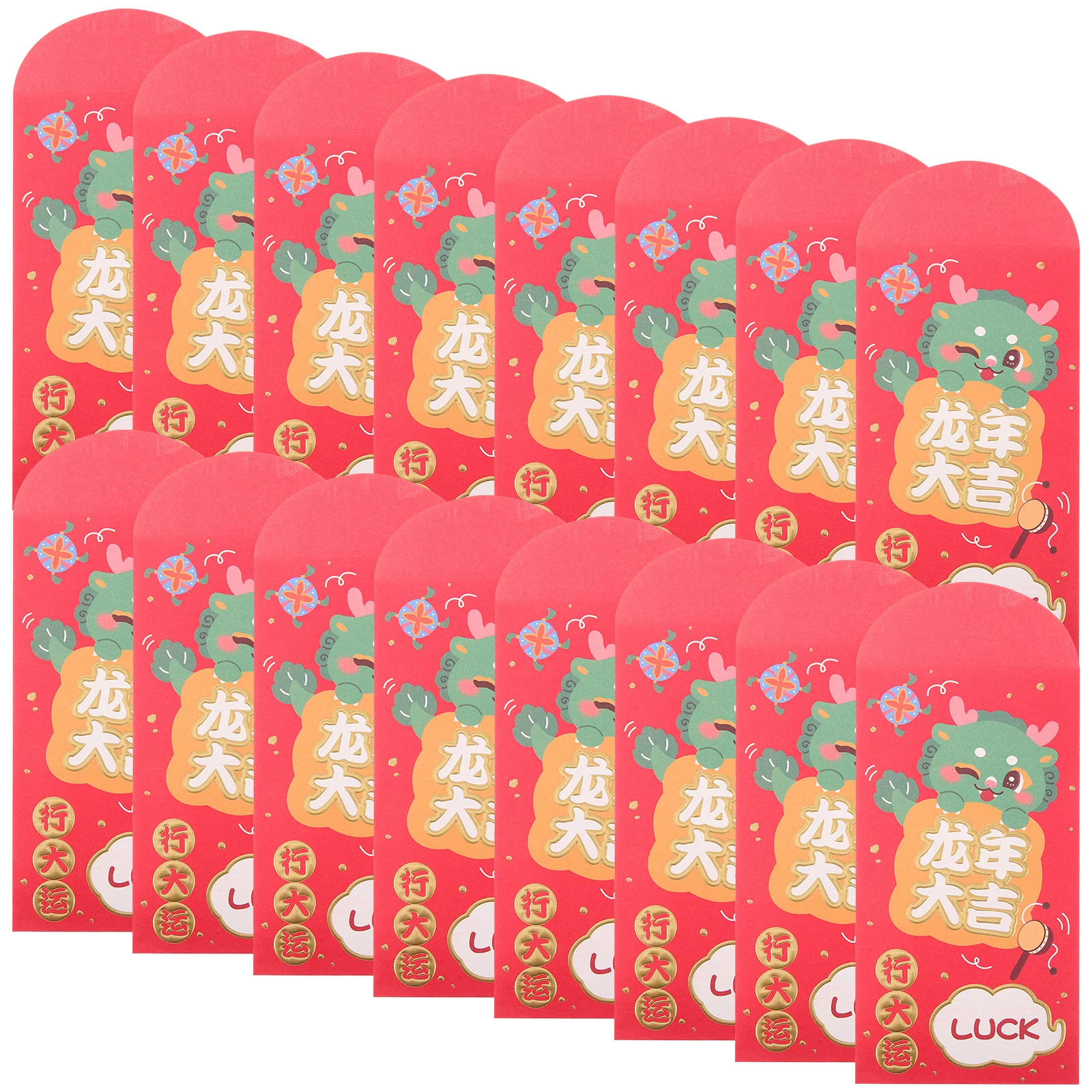 ซองอั่งเปาสีแดงเทศกาลฤดูใบไม้ผลิ 20 ชิ้น ลายกระต่าย ปีเถาะ ซองใส่เงินดีไซน์สวยงาม สำหรับของขวัญปีใหม่จีน 2023