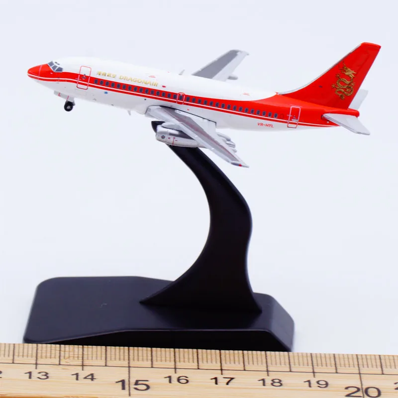 EW4732002 Alloy Collectible Plane Gift JC Wings 1:400 Dragonair Boeing B737-200 Diecast Aircraft Jet Model VR-HYL With Stand