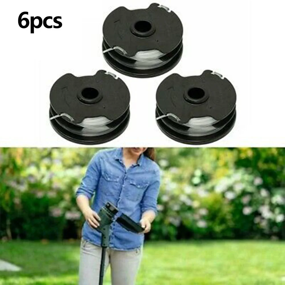 6pc For Cordless Grass Trimmer Spools PRTA 20-Li C3 IAN351753 Replacement Spools Garden Tool Parts