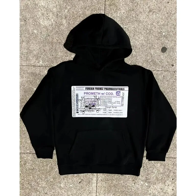 Harajuku Y2k Clothes Casual Music Player Hoodies Women Grunge Streetwear Sweatshirt Tops Goth Oversized Hoodie Men Clothing