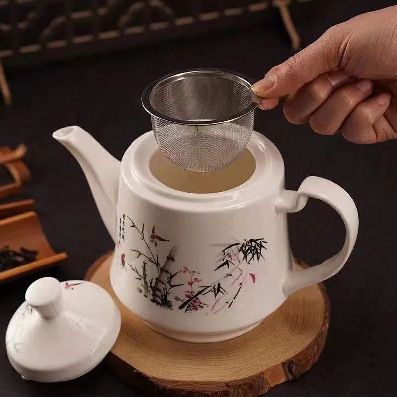【1PC Stainless Steel Reusable Tea Infuser Tea Strainer Teapot Loose Tea Leaf Spice Tea Filter Kitchen Accessories】