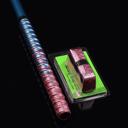 Raqueta de tenis de bádminton y Squash, banda para el sudor, fuerte elasticidad, fácil de envolver, cañas de pescar, gradiente, 1, 5m