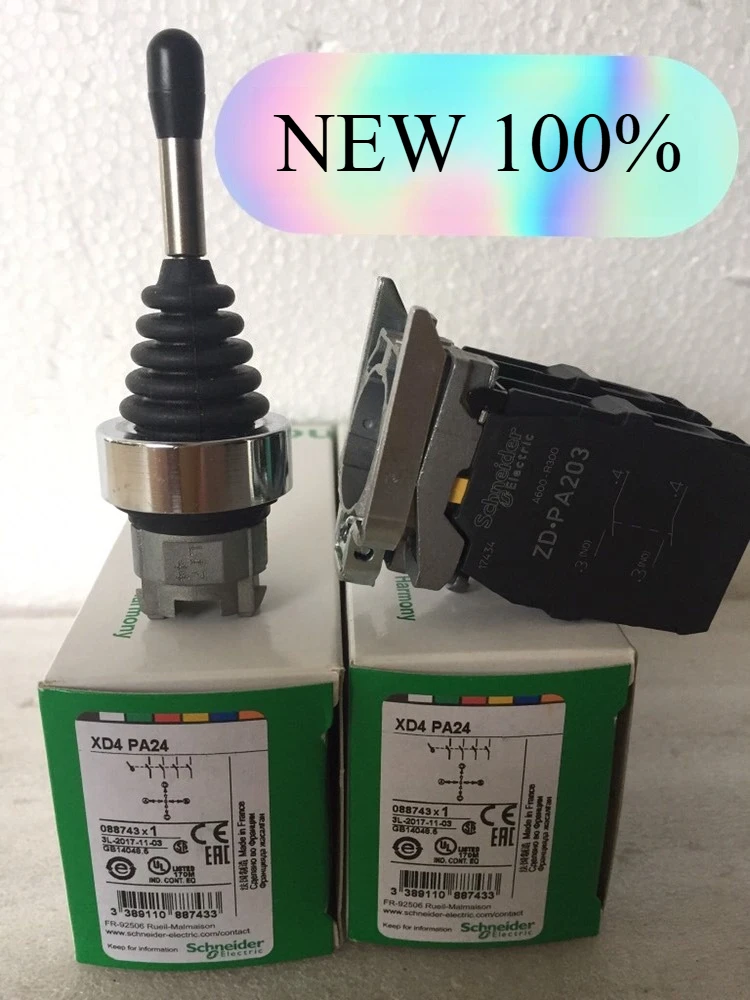 

Schneider Joystick Controller XD4PA12 XD4PA22 XD4PA14 XD4PA24 ZDPA203/103 Switch High Quality Durable Harmony XB4 Spring Return