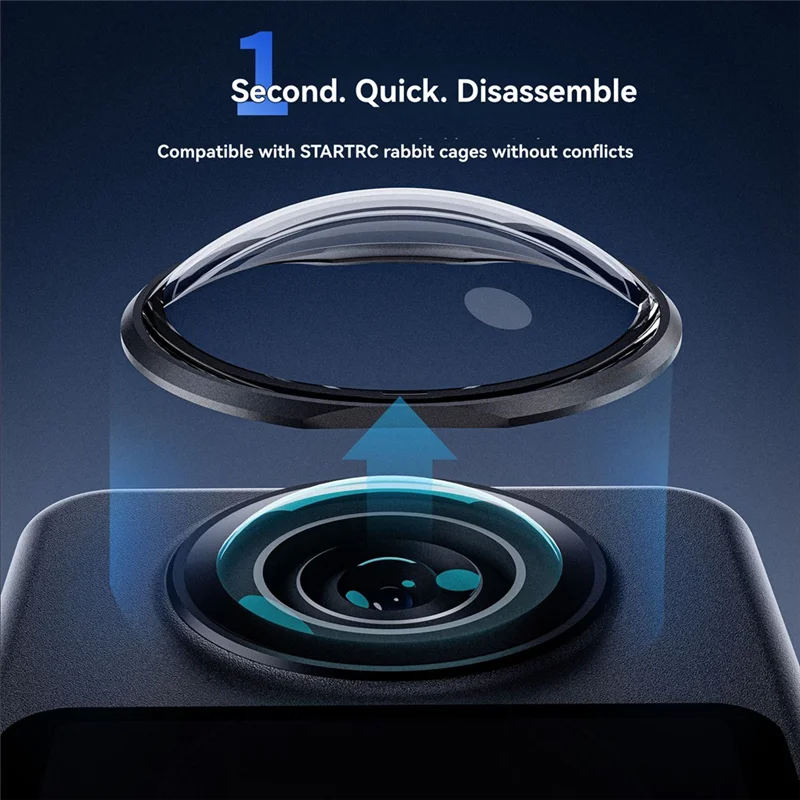 B92B-For DJI For OSMO 360 Camera Accessory Lens Protectors For OSMO 360 Lens Guards Anti-Scratch