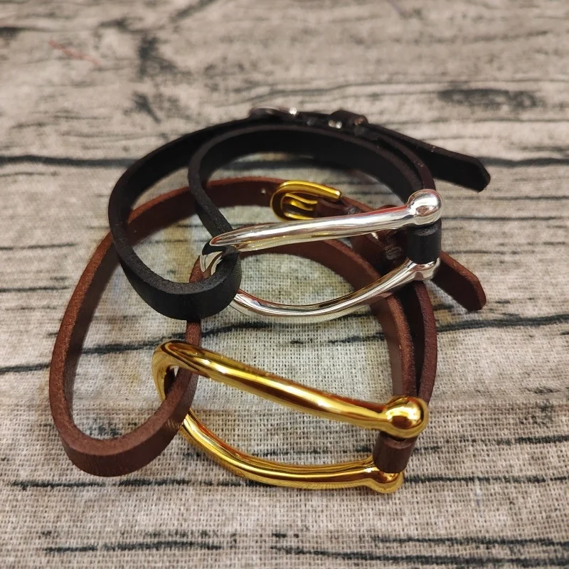 

The best-selling niche fashion exquisite leather rope bracelet in Europe and America, suitable for daily casual wear