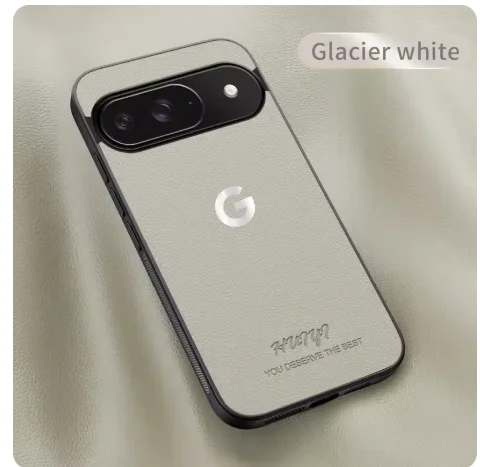 Luxus-Lederhülle mit Magnetverschluss für Google Pixel 9 Pro XL 8 8A 8Pro, magnetische Autohalterung, kabelloses Laden, Silikon-Handyhülle, schlankes Design