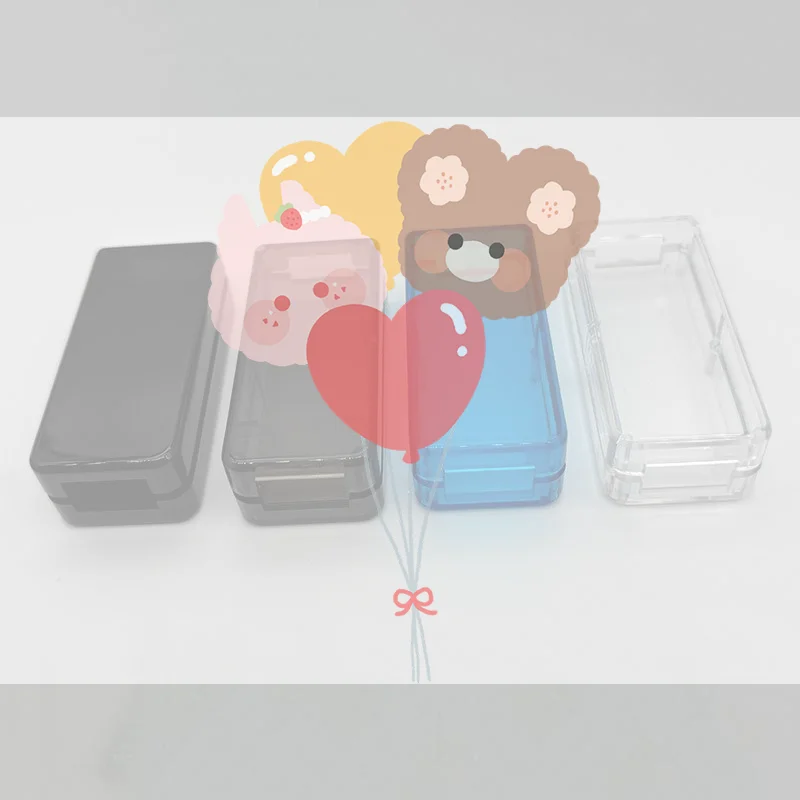 53*24*14mm ABS Box Transparent USB Charger Project Case Plastic Junction Enclosure Housing For Adapter Connector