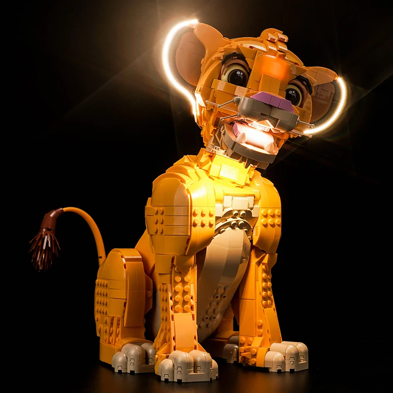 

Lazishi LED Light 43247 Set is suitable for Young Simba the Lion King building blocks (only including lighting accessories)