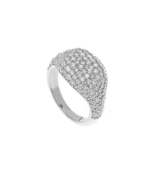 Micro Pave CZ Geometric Cute Lovely Small Finger Jewelry Open Adjusted #5 Little Finger Women Rings