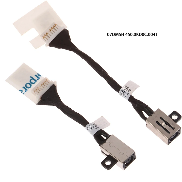 

Для Latitude 3410 3510 E3510 E3410 гибкий кабель для зарядки ноутбука 07DM5H 0N8R4T кабель питания постоянного тока