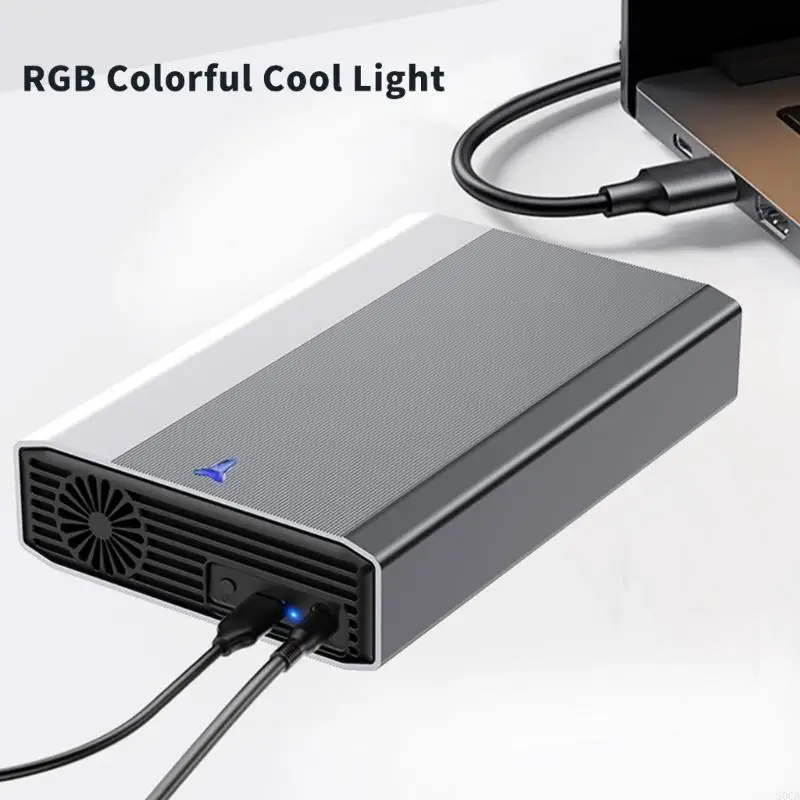 

20CB Portable 3.5inch Hard Disk Enclosure Case External Hard Drives Enclosure Case