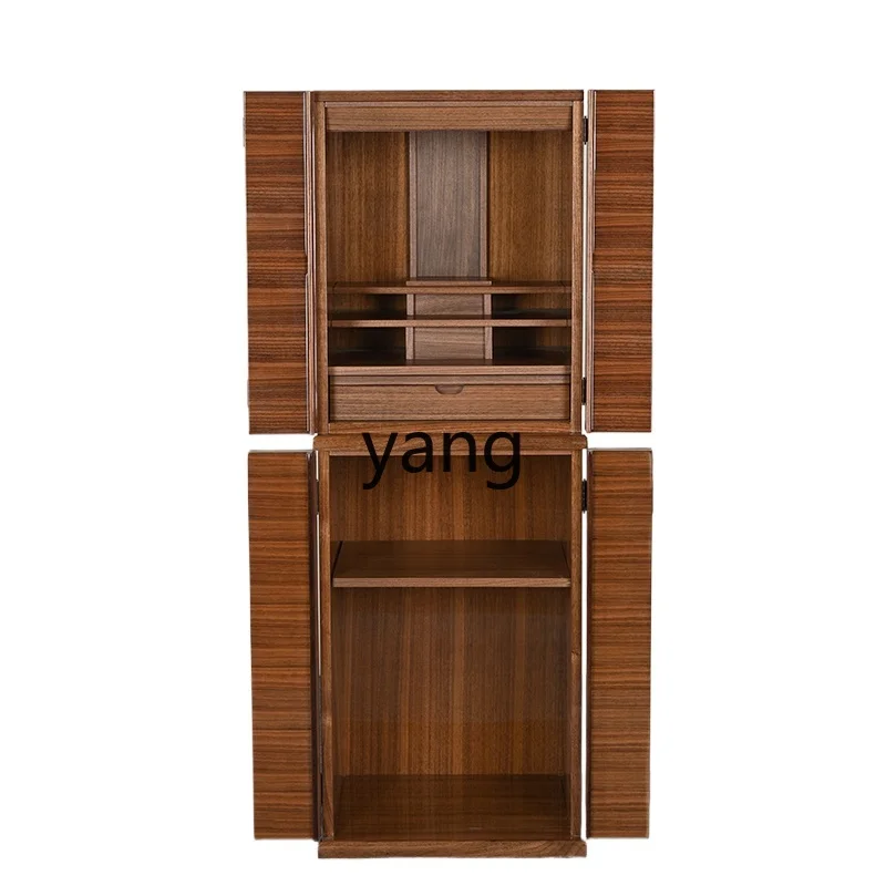 

Yjq Home Living Room Worship Guanyin God of Wealth Altar Buddha Shrine Clothes Closet