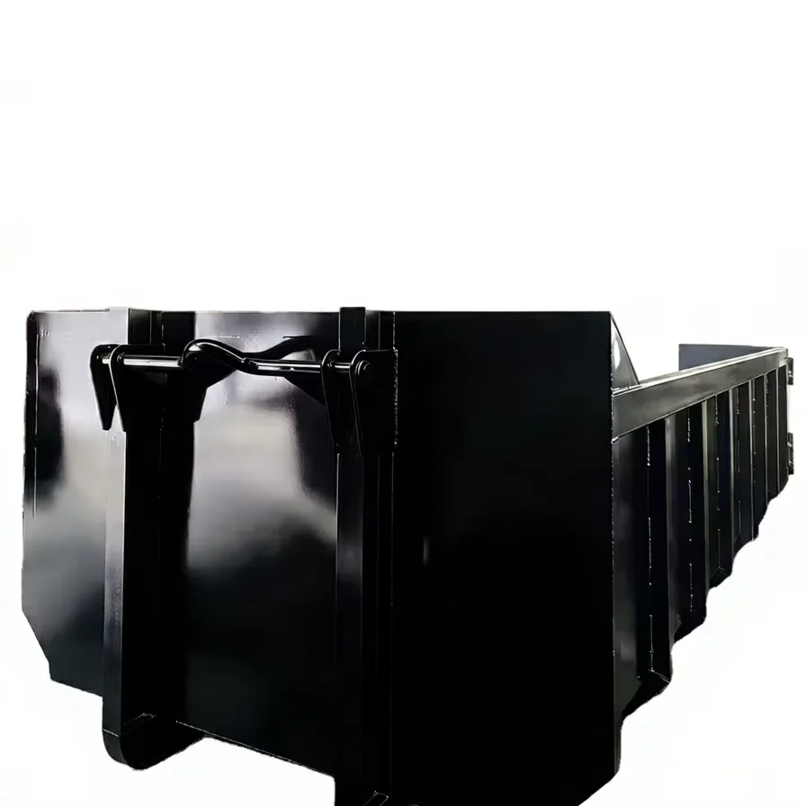 Steel Hook Lift Dumpster for Construction Site Waste Collection