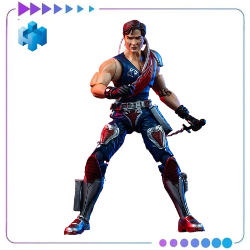 

【Original】HIYA Toys Ultimate Mini Series G.I. Joe Snake Eyes 1/18 Action Figure Model Classic Anime Toys