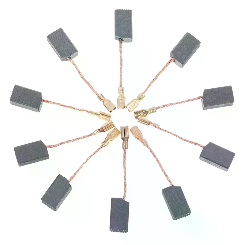 /TPz/Copper Motor Carbon Brushes Kit For 100mm Angle Grinder 6*8*14mm 10Pcs