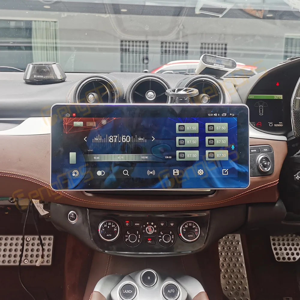 Android 15 Car Multimedia Player For Ferrari FF LHD/RHD GPS Navigation Auto Stereo Head Unit 12.3