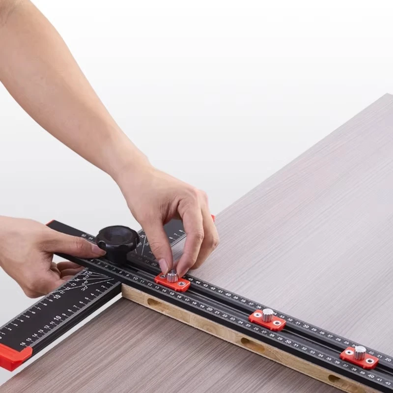 

Линейка для работы по дереву, ручные инструменты для помощи при штампованке дереву/складной квадратный инструмент