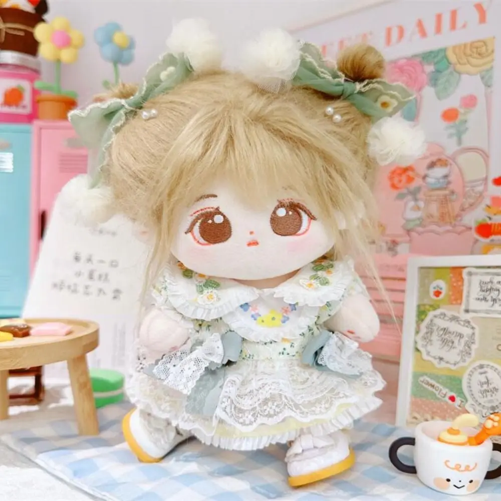 

Trendy DIY 20cm Cotton Doll Clothes Toy Gift Cartoon Doll Clothes Decoration Cute Colorful Doll Accessories Cotton Doll