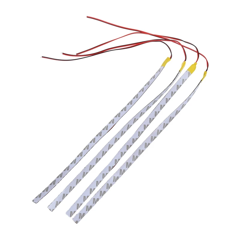 Pop 4 X Flexible 15 LED Strip Light 30cm Orange Waterproof For C Super Hot F For Car Motorcycle