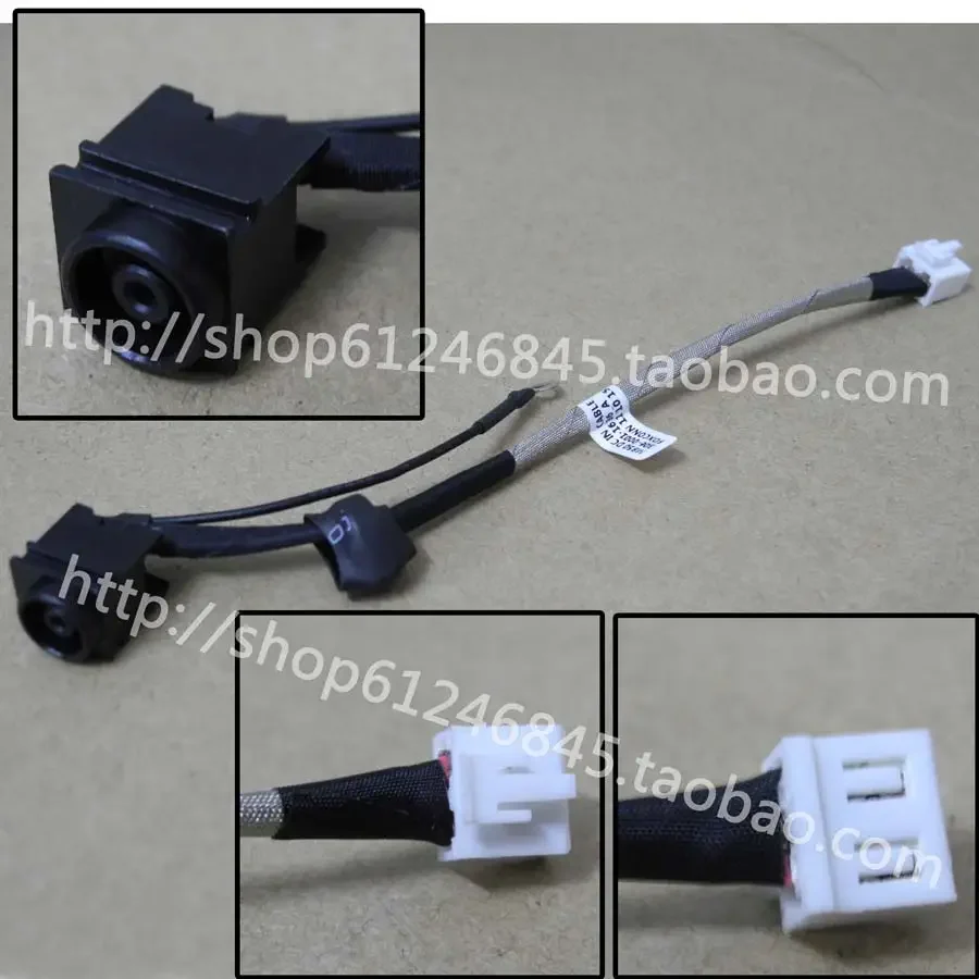 แจ็คไฟ DC พร้อมสายสำหรับ Sony PCG-7184T PCG-7184N PCG-7183T PCG-7191T PCG-7184L แล็ปท็อป DC-IN สายอ่อน