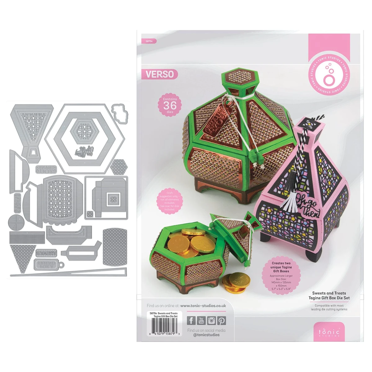 

Showcase Die Set Gift Box Die Set Collection Metal Cutting Dies 2025 New DIY Scrapbooking Molds Card Template Handmade Embossing