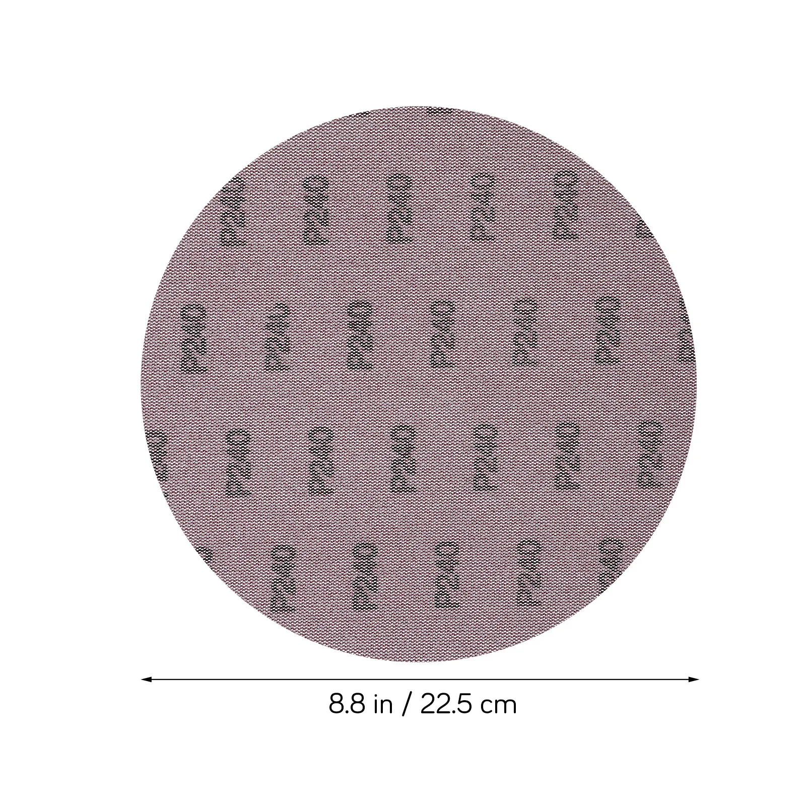 10 pçs discos de lixa drywall gancho loop lixa folhas reparação de parede almofadas de polimento sortido 80-320 grão para uso de lixadeira