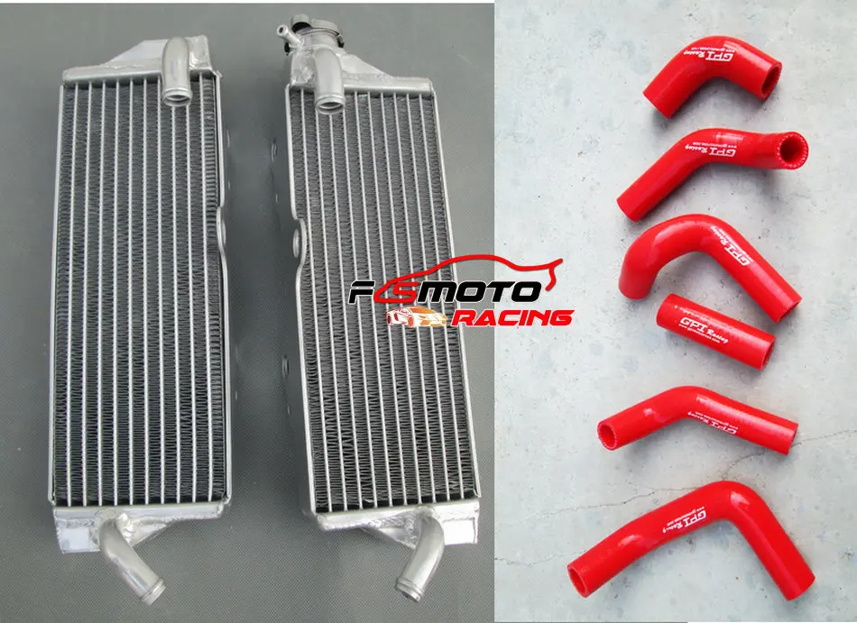 

Aluminum Radiator + Silicone Hose For HUSQVARNA TE TC 250 450 510 TC250 TE250 TE450 TE310 TC510