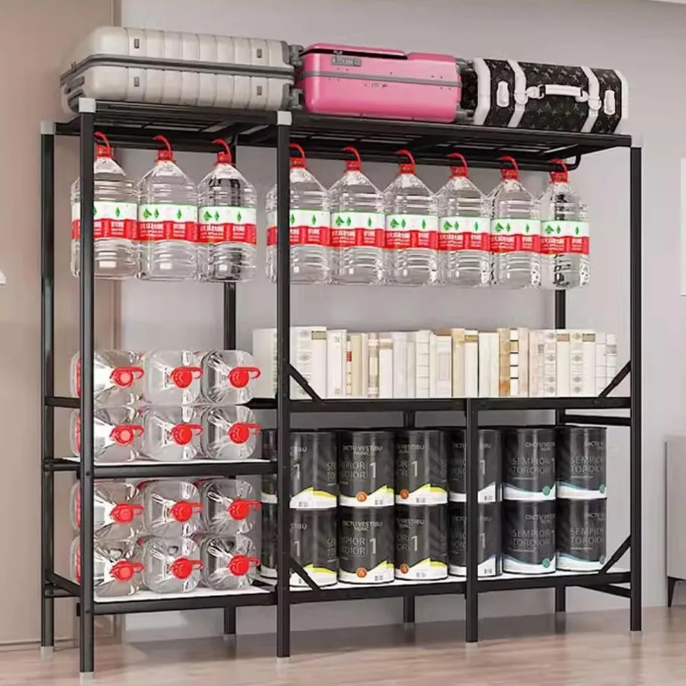 رف خزانة ملابس محمول قابل للطي مع غطاء، حل تخزين قائم بذاته للملابس والمعاطف