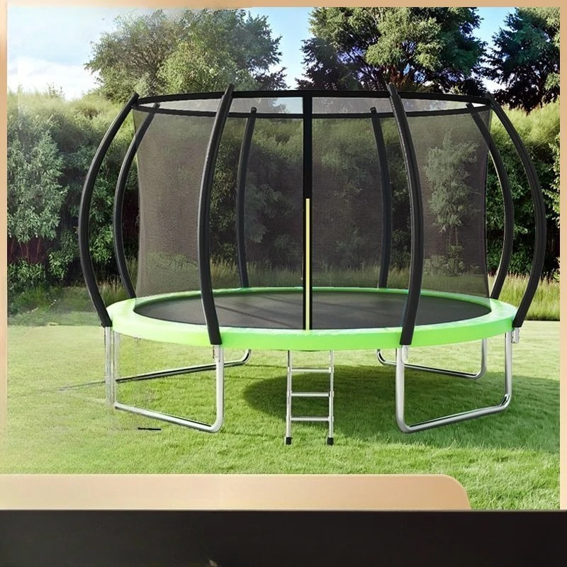 

6 Inch Diameter 83cm Trampoline Household Children's Indoor Trampoline Bounce Bed Outdoor Round Adult Large Jumping Bed