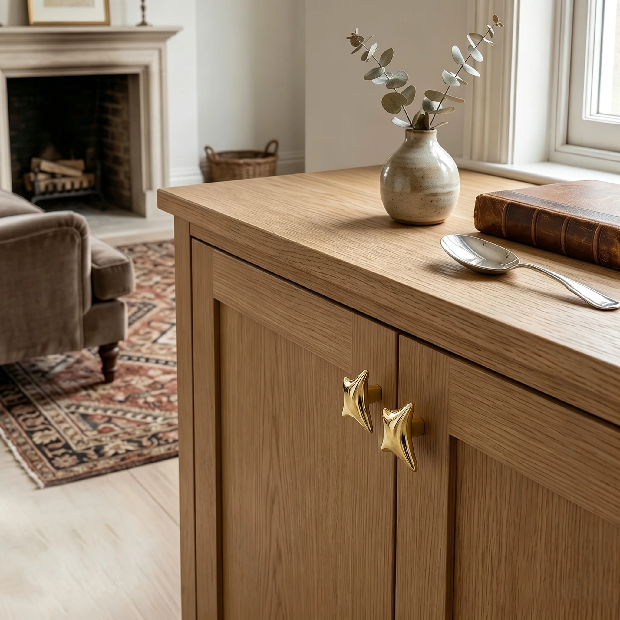 【DIY Available】TONA Solid Raw Brass Knobs Unfinished Living Finish Furniture Pulls Natural Patina Brass Hardware for Cabinet