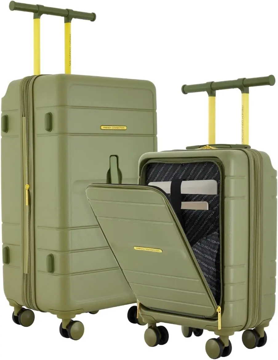 

2 Piece Trunk Luggage Set, Sage