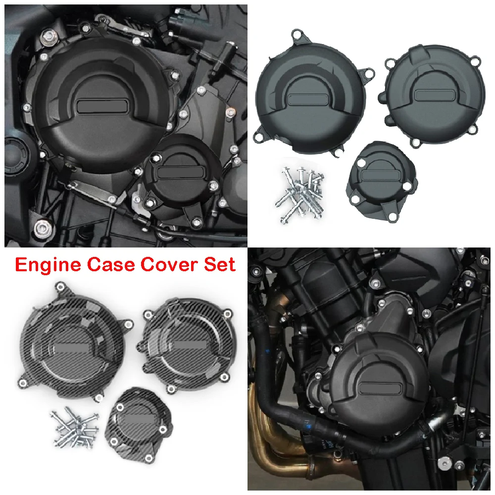 

Fits for Triumph Trident 660 Tiger Sport Tiger660 ABS 2021-2024 Motorcycle Engine Stator Case Covers Secondary Guards Kits