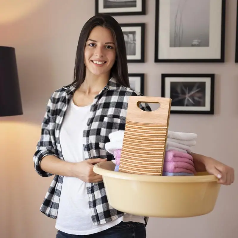 

Washboard For Laundry Bamboo Wood Laundry Board For Hand Washing Rustic Wooden Hand Wash Board For Home Small Medium