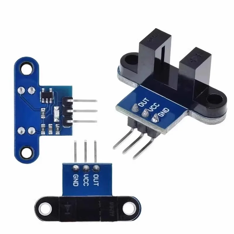 10PCS Intelligent car speed measurement module, code wheel counting speed sensor with indicator light