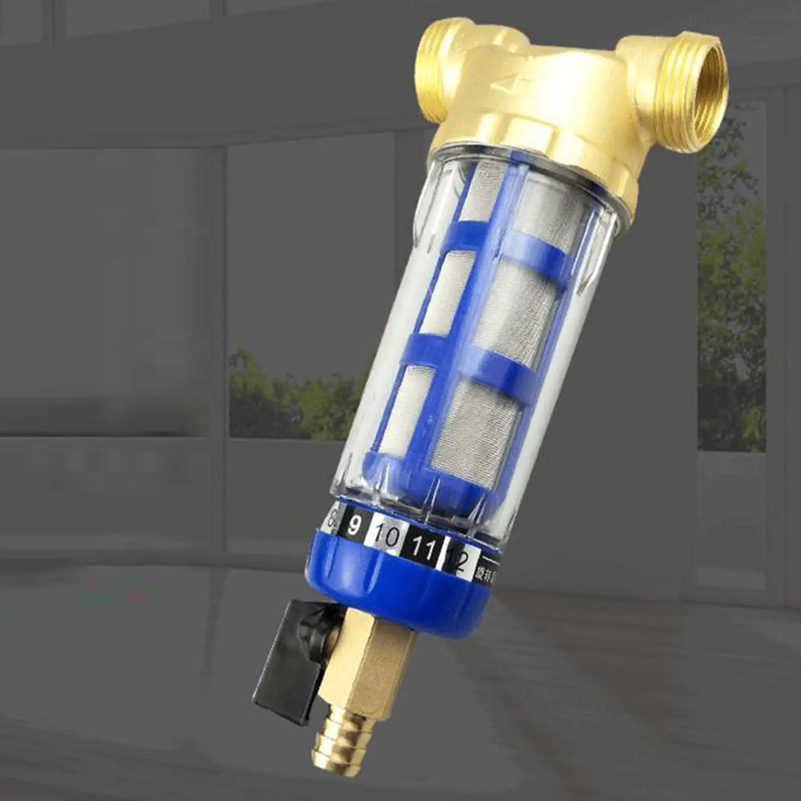 ระบบกรองล่วงหน้า, ระบบน้ํา, ตัวกรองตะกอนลงด้วย, ระบบกรองน้ําทั้งบ้าน, ทองเหลือง, 6นิ้ว