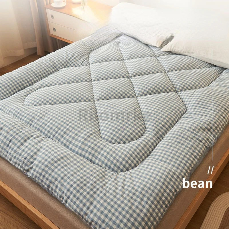 Washable Cotton Mattress Thickened Warm Soft Pad Winter Household Sleeping Pad Bed Dormitory Student Bedding Foldable