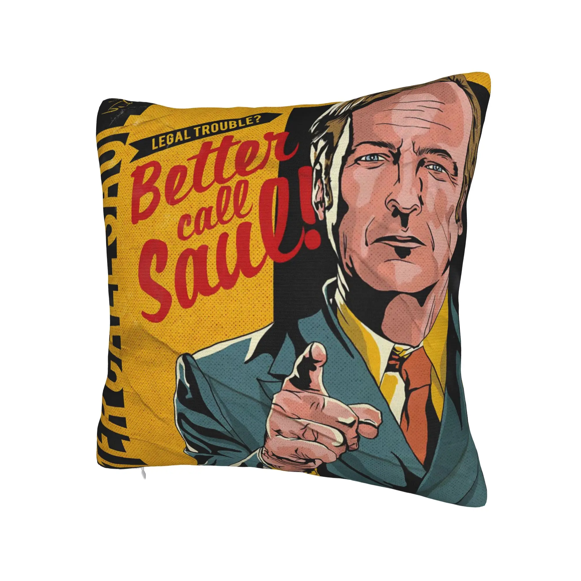Saul Goodman Actor  Pillow Cover Merch Soft Cushion Cover Gift  Throw Pillow Case Cover Home Multi Size