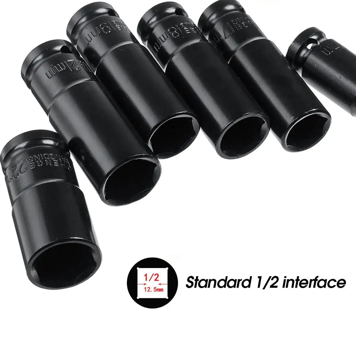 Conjunto de Soquete de Impacto Elétrico Acessórios Universais Mangas de Chave Cabeça de Lote Mandril de Broca Ferramenta de Mão Adaptador