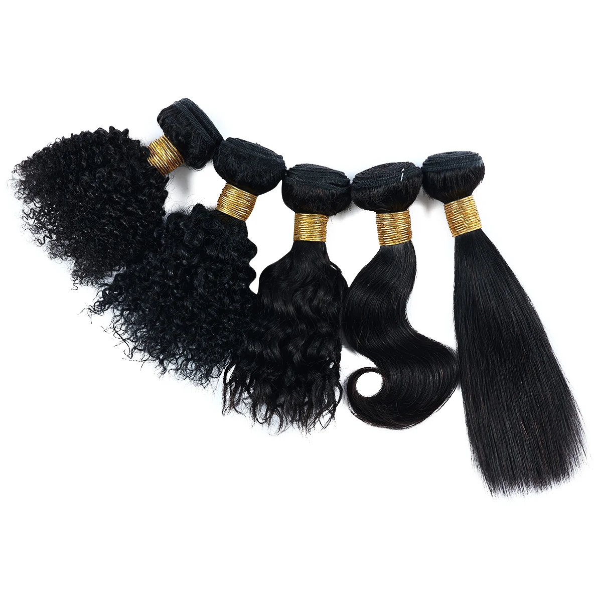 Miss Rola Brazilian Short Human Hair Weaving 8 Inch 50 grams Afro kinky Curly Human Hair Bundles Remy Body Wave Hair Extensions